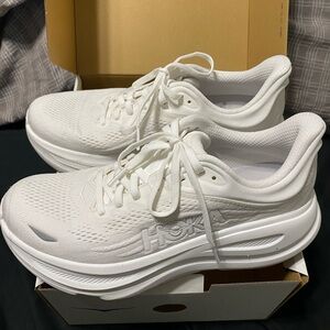 Hoka Women's All-White Sneakers